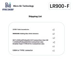 MicoAir LR900-F / LR900-P 900MHz Telemetry Radio Drones Long Range 30Km RTK Accessory Replacement for RFD900/P900
